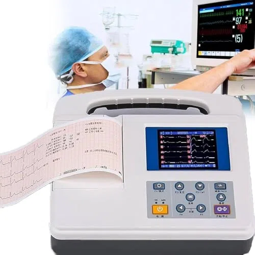 Monitor cardiaco paziente di Digital con esposizione LCD e funzionalità di stampa per uso medico