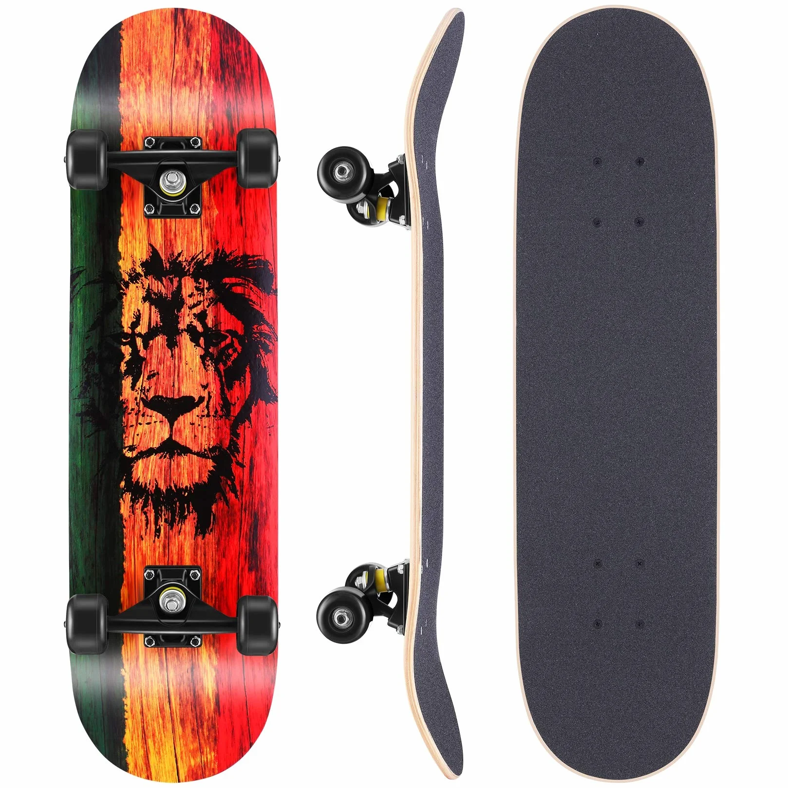 WeSkate Skateboard - Skateboard Unisex Bambini Adolescenti Adulti