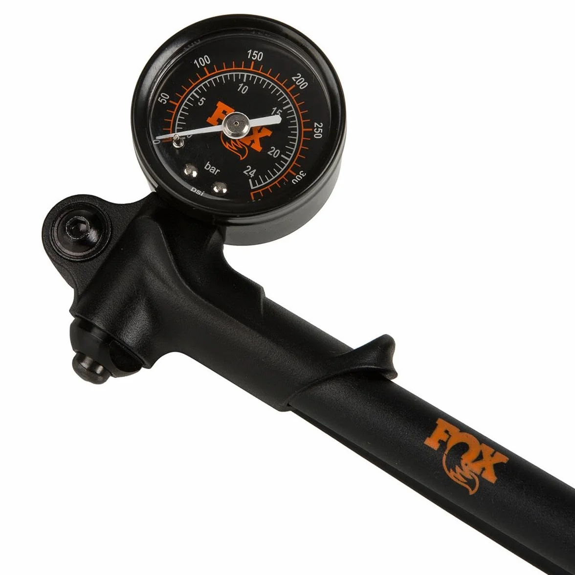 Fox, Pompe HP w/Bleed, Foldable, 350 psi, Swivel Head 2021 Unisex Adulto, Nero, One Size