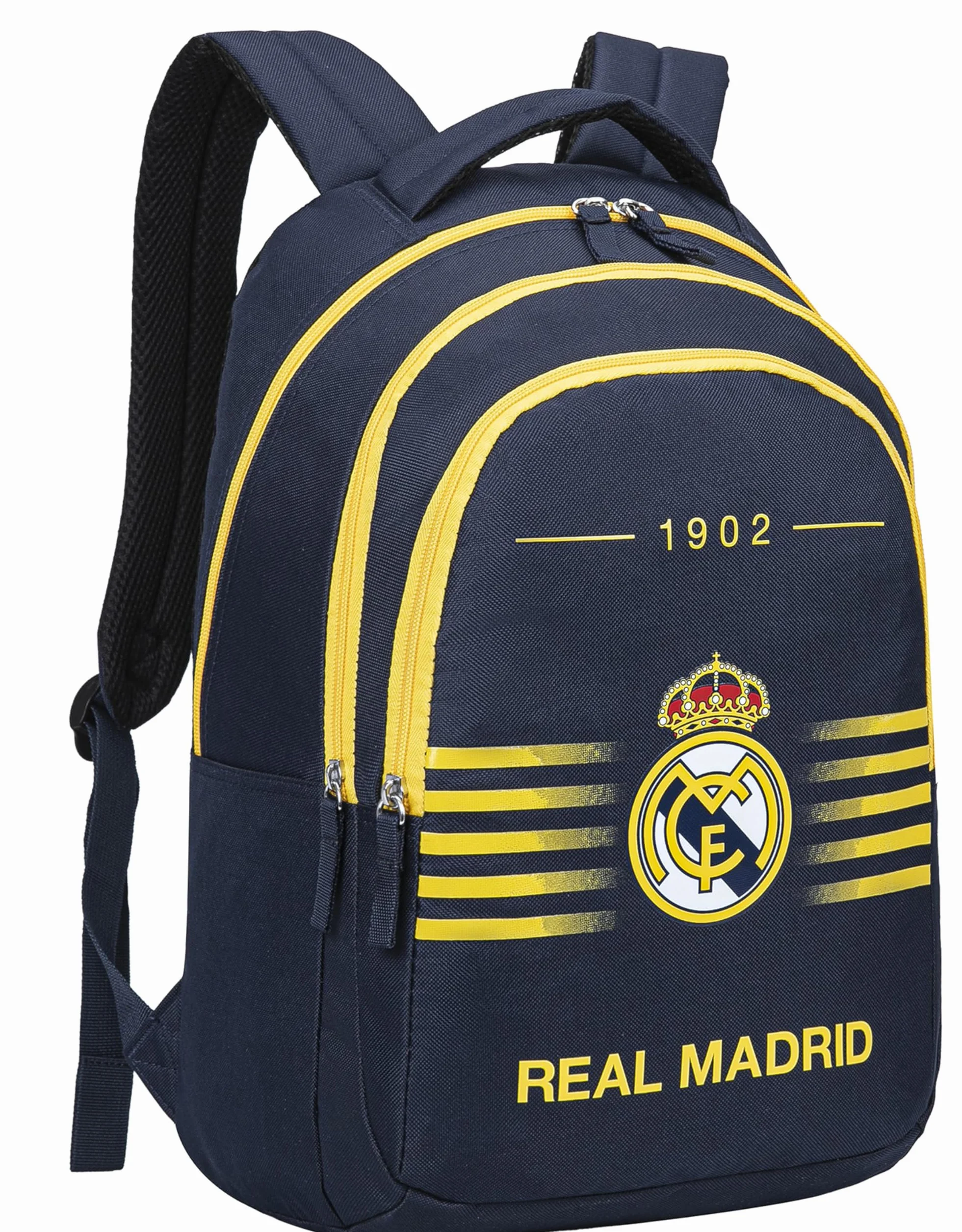 Real Madrid Zaino scuola 3 scomparti Real - Collezione ufficiale