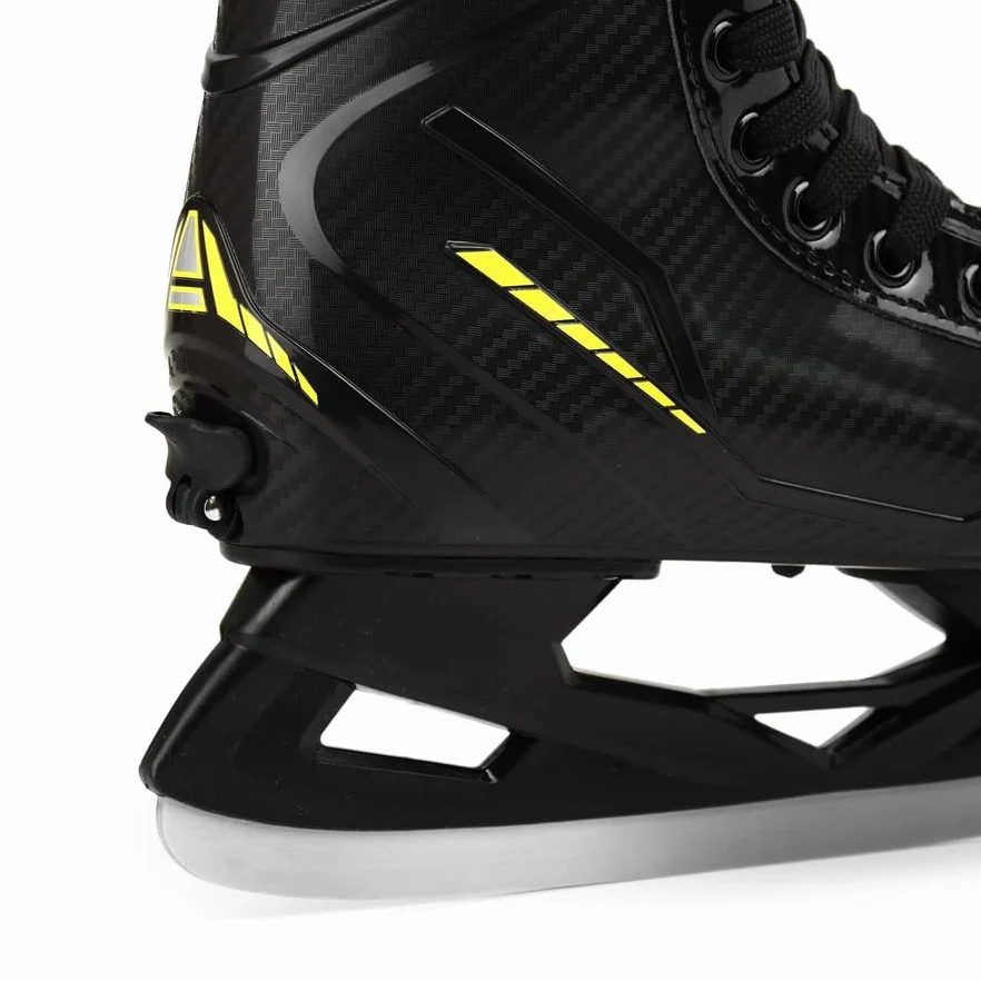 Pattini da hockey per bambini, regolabili, da hockey su ghiaccio, SMJ UT500