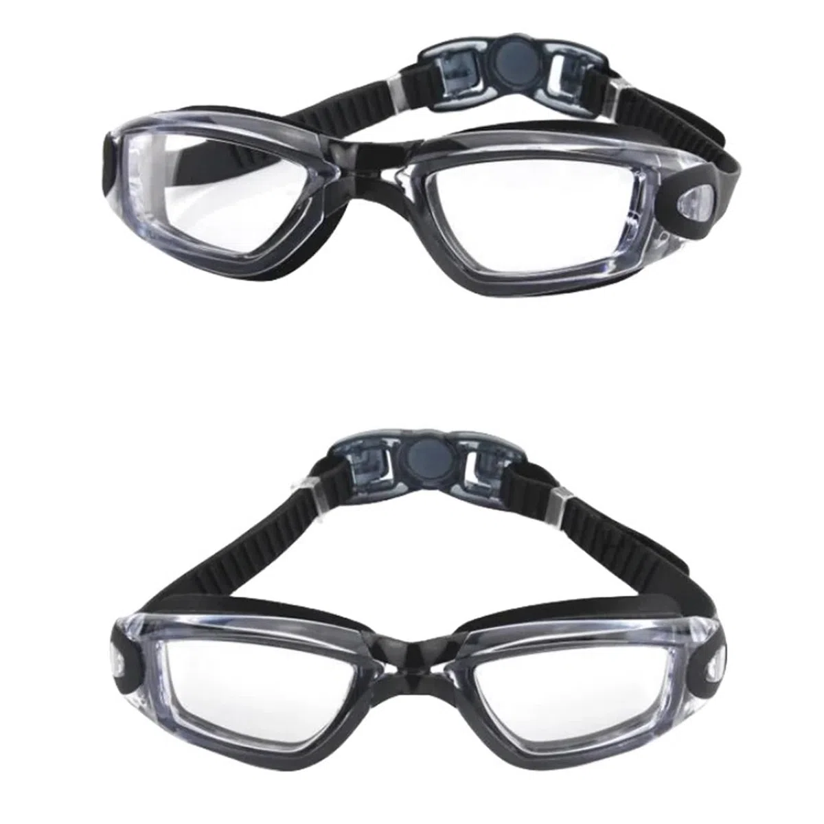 Occhialini da nuoto Occhiali in silicone Per Sport | Occhiali da vista for sport acquatici con lenti trasparenti HD da donna e uomo