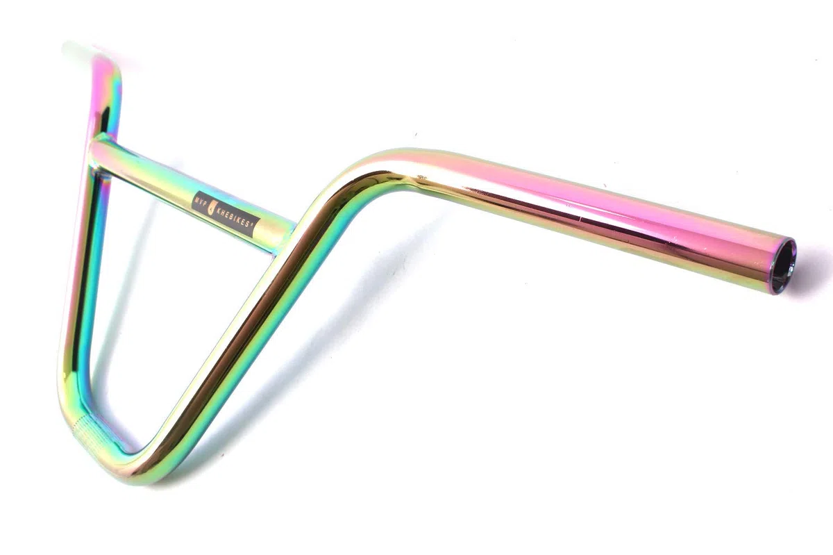 KHE MVP - BMX - Manubrio - Materiale: CrMo - Altezza: 228,6 mm - Tubo assemblato a saldatura da 22,2 mm