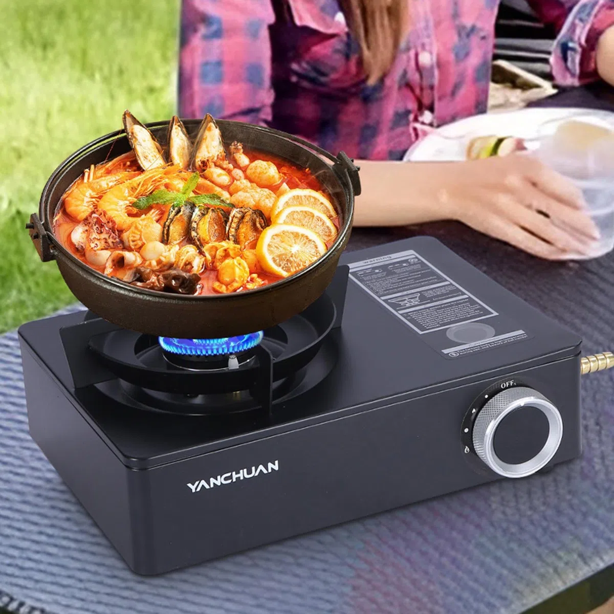Cucina da campeggio portatile Attrezzatura Da Cucina Per Campeggio, Parti | Stufa Da Tenda Picnic, Feste, Viaggio, Pesca, Escursionismo, Emergenze, Casa, Famiglia, , Cibo, B