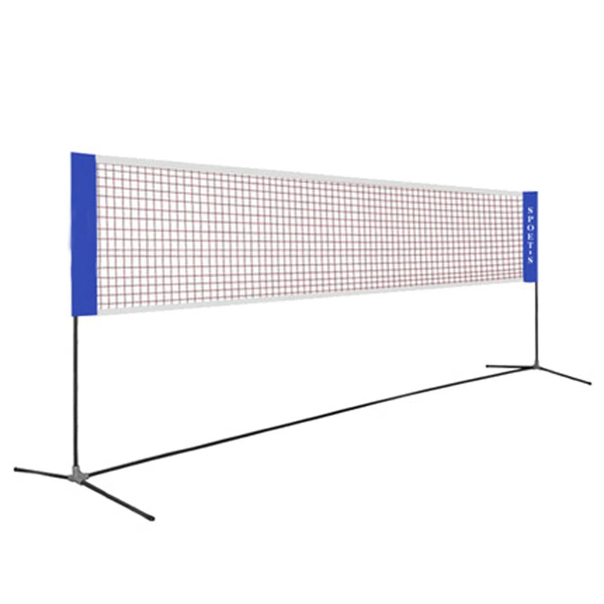 Portatile Tennis Net Badminton Net Volleyball Net Easy Set Up Tennis Training Tool for Training Sport per Esterni Interni(Size:2m)