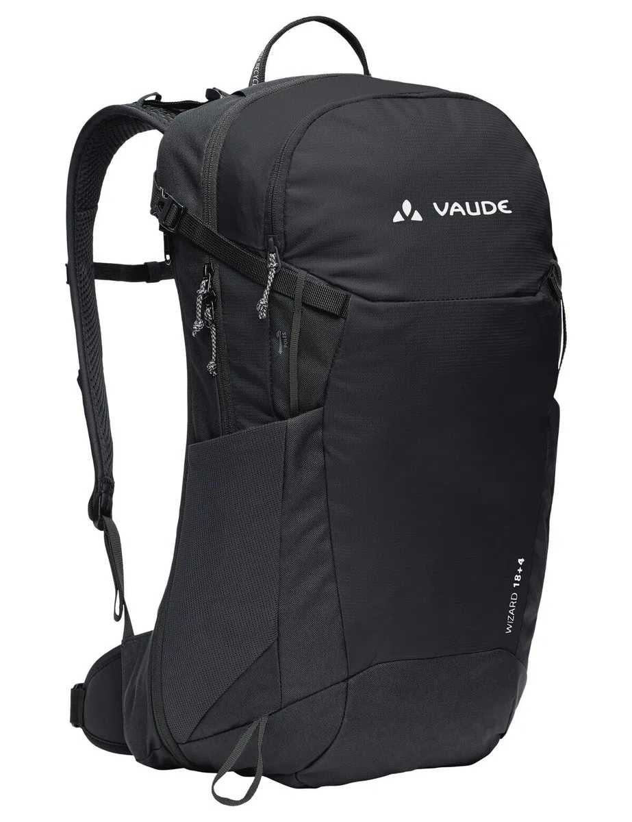 VAUDE Zaino da trekking Wizard 18+4, impermeabile da donna e da uomo, comodo zaino da trekking con sistema di trasporto intelligente e pratica suddivisione degli scomparti