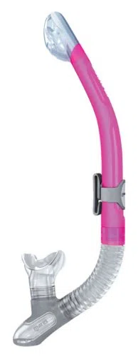 Mares Ergo - Boccaglio a secco in silicone con valvola di scarico e design ergonomico