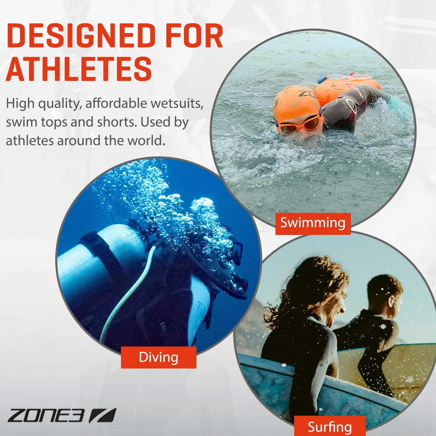 ZONE3 - Guanti in neoprene | Adulto unisex | Calore e prestazioni per il nuoto
