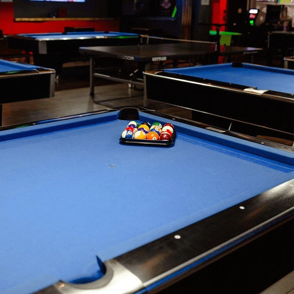 Tovaglia Biliardo Biliardo Biliardo con Strisce di Cuscino in Tessuto Snooker in Feltro Premium Cover Tavolo Snooker in Feltro Set