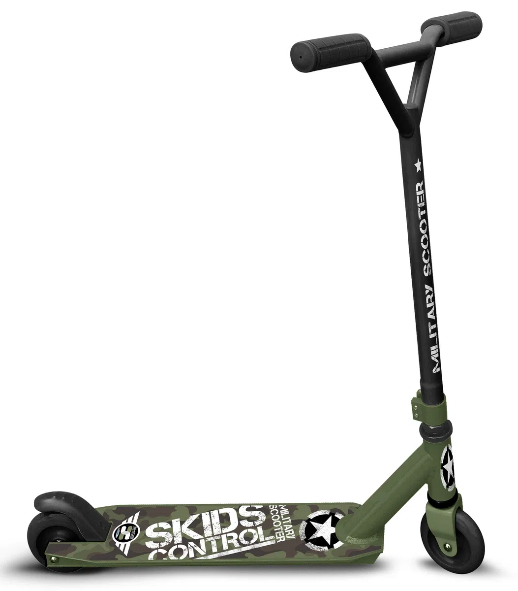TROTTINETTE Tecniche SKIDS Control - Stunt Military, Cachi