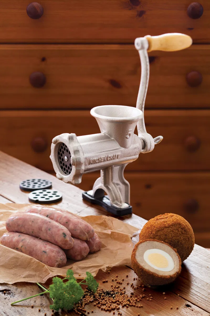KitchenCraft No. 5 Ghisa Tritacarne, Argento