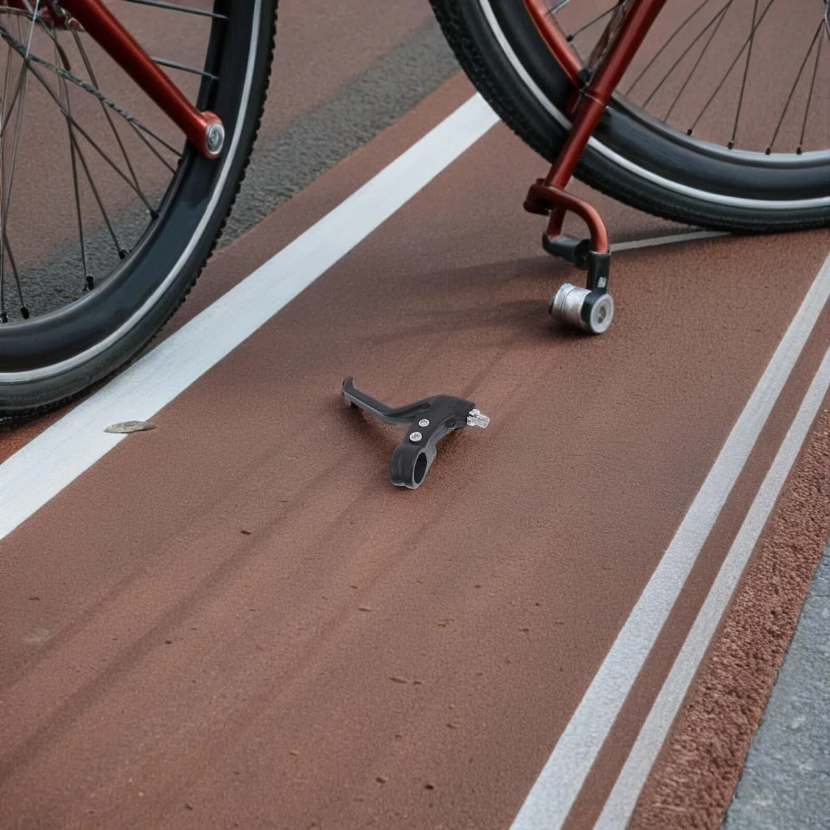 Toyvian 6pezzi Leva Freno Bici in Lega Di Alluminio Di Ricambio Per Impieghi Gravosi Adatto Biciclette Pieghevoli Per Ragazzo Ragazza Ragazza Meccanismo Di Frenata Preciso Per Controllo Fa