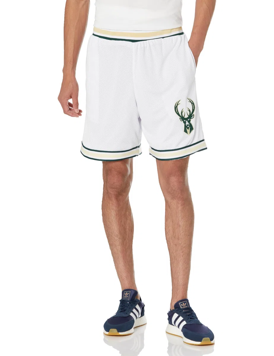 Ultra Game Pantaloncini da allenamento da basket da uomo, ufficiali NBA, 20,3 cm