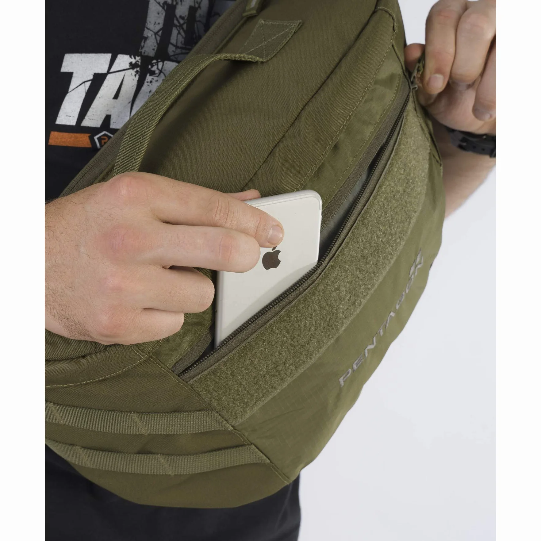 Pentagon Borsa Pettorale Tattica Telamon Bag (Nero)
