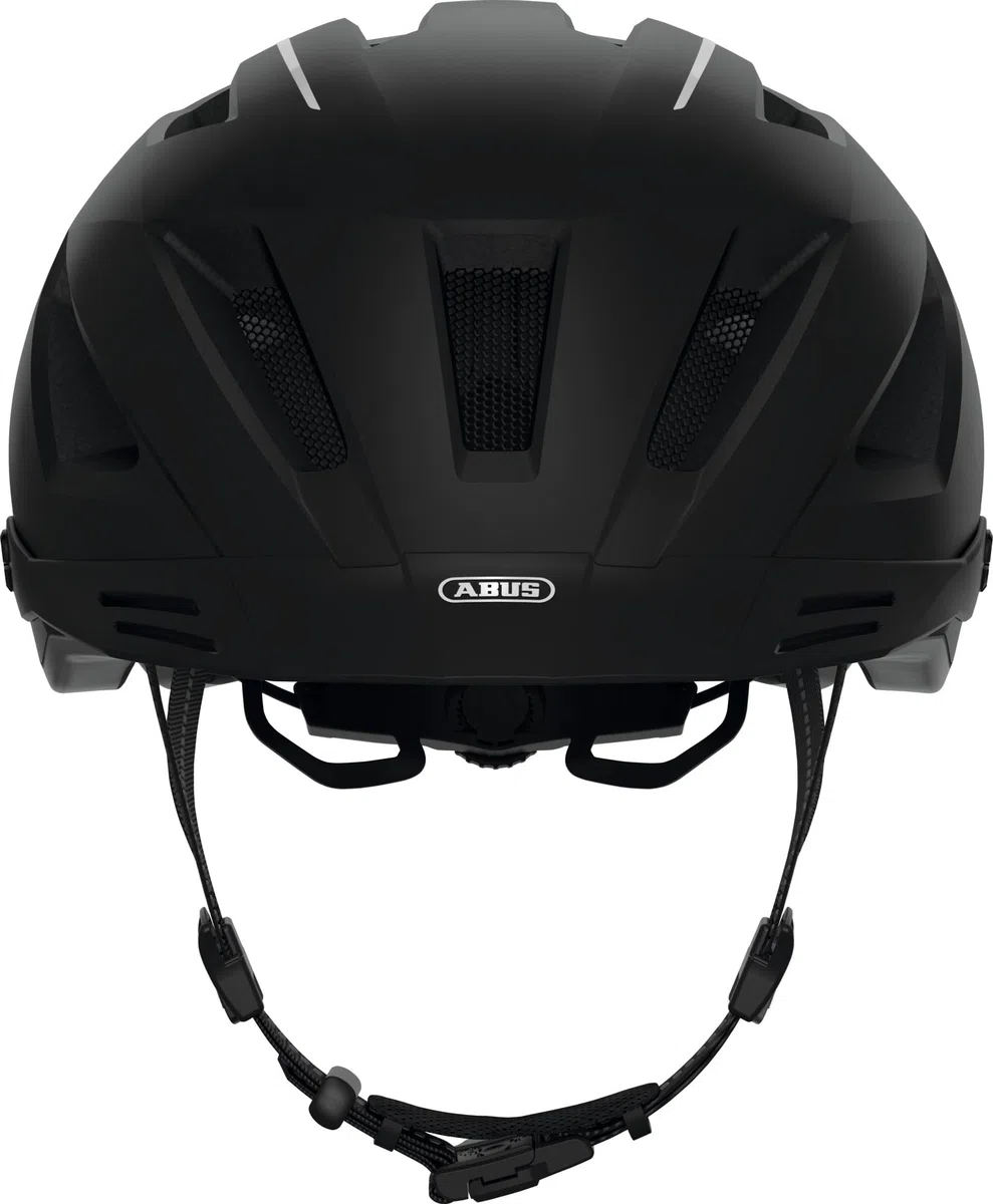 ABUS Pedelec 2.0 MIPS city - casco da bici con luce posteriore, visiera, parapioggia e protezione antiurto MIPS - per uomo e donna | Casco Unisex con MIPS, chiusura magnetica Fidlock, sistema Zoom Ace e luce LED a 180 gradi