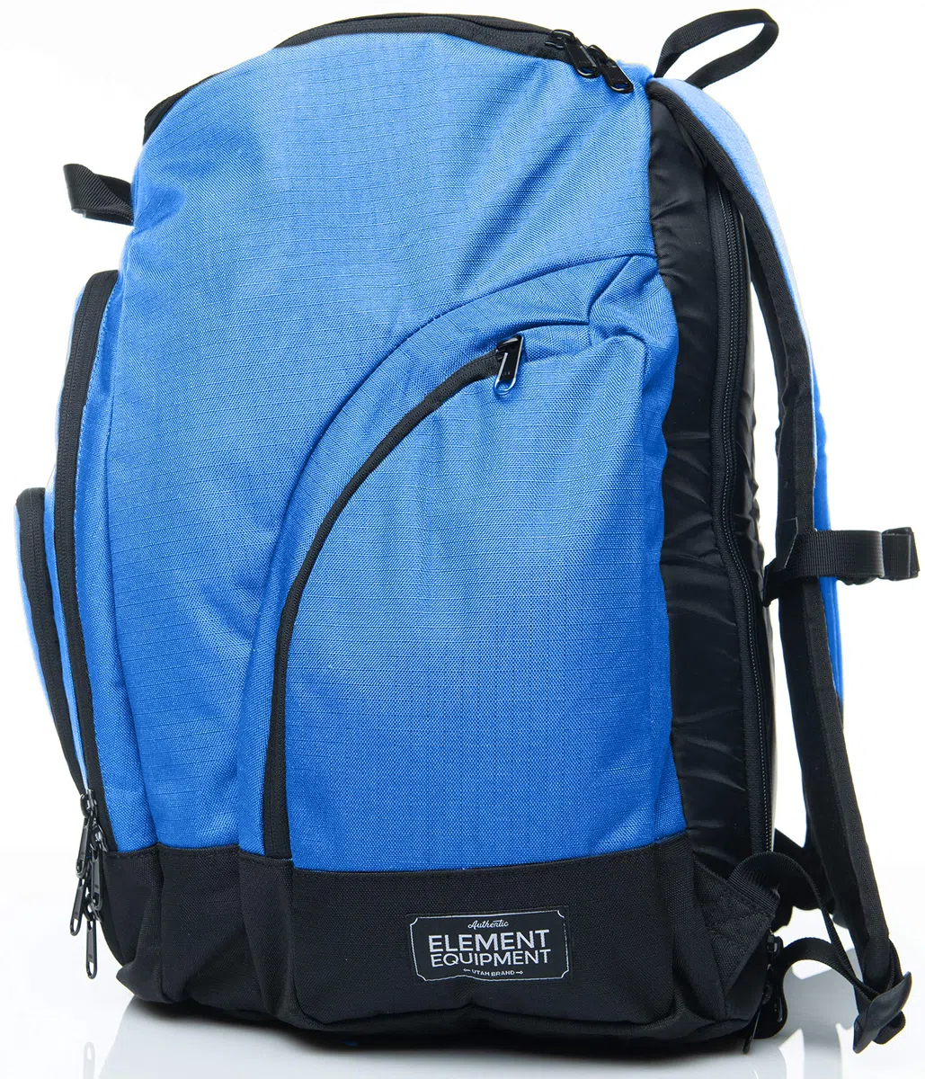 Element Equipment Ultimate Boot Bag Snowboard Ski Backpack Blue Ripstop NanoWeave