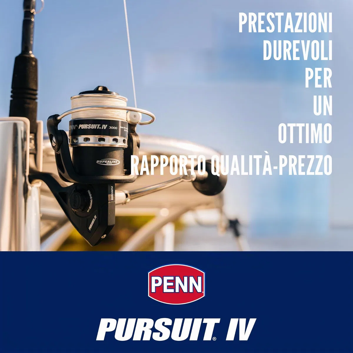 Penn Pursuit IV - Mulinello da pesca in acqua salata, per pesca a spinning, per uso completo, barca, kayak, riva, nero e argento