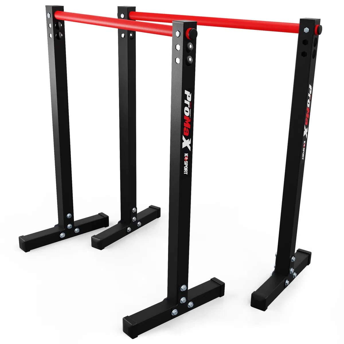 K-Sport: Dip Barren I Barra per supporto lingotto I Parallettes I Barra di immersione portata fino a 170 kg