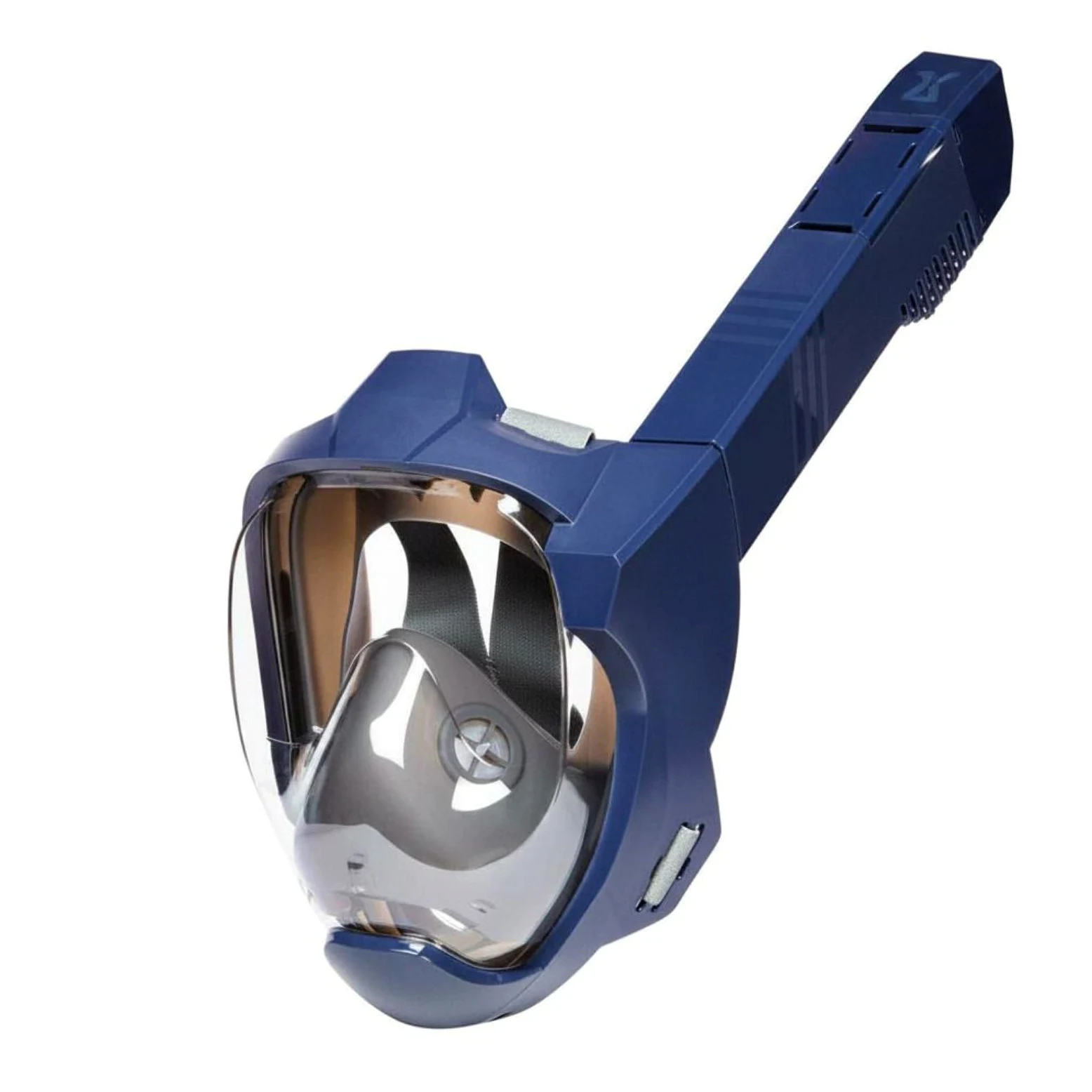 Baoblaze Maschera da Snorkeling Integrale con Snorkel Visore Panoramico Respirazione Agevolata Calzata Anatomica 3D Silicone Delicato Adatta per Nuoto Costiero