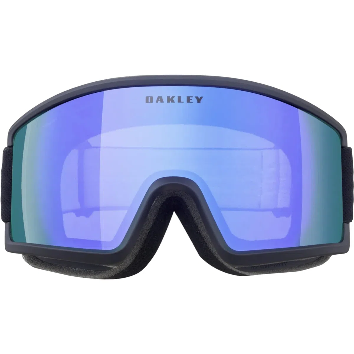 Oakley Maschera da sci Target Line M, matte black-violet iridium