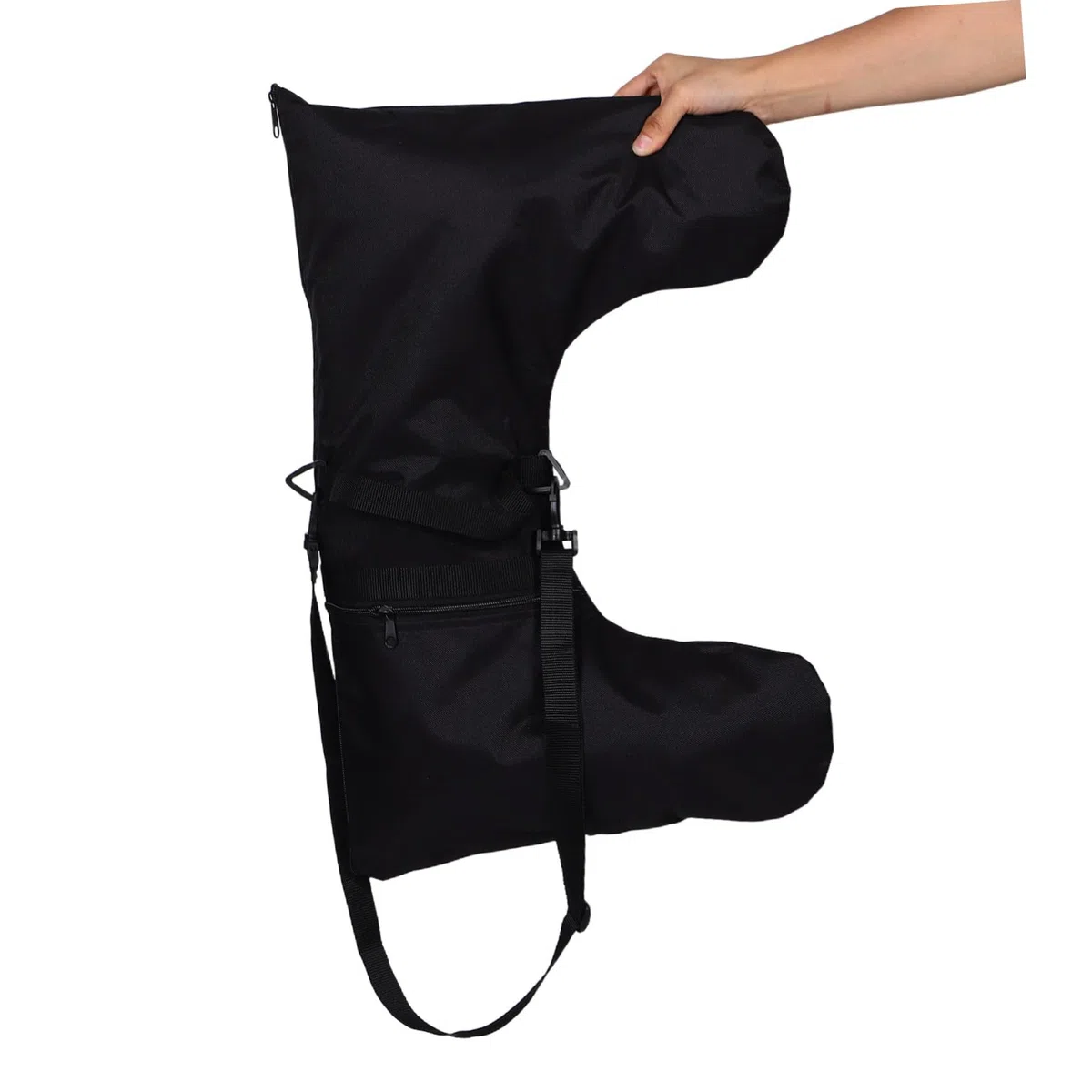 PartyKindom per da Hockey con Tracolla Regolabile Organizer per Scarpe da Pattinaggio e Capiente per Sport Invernali all
