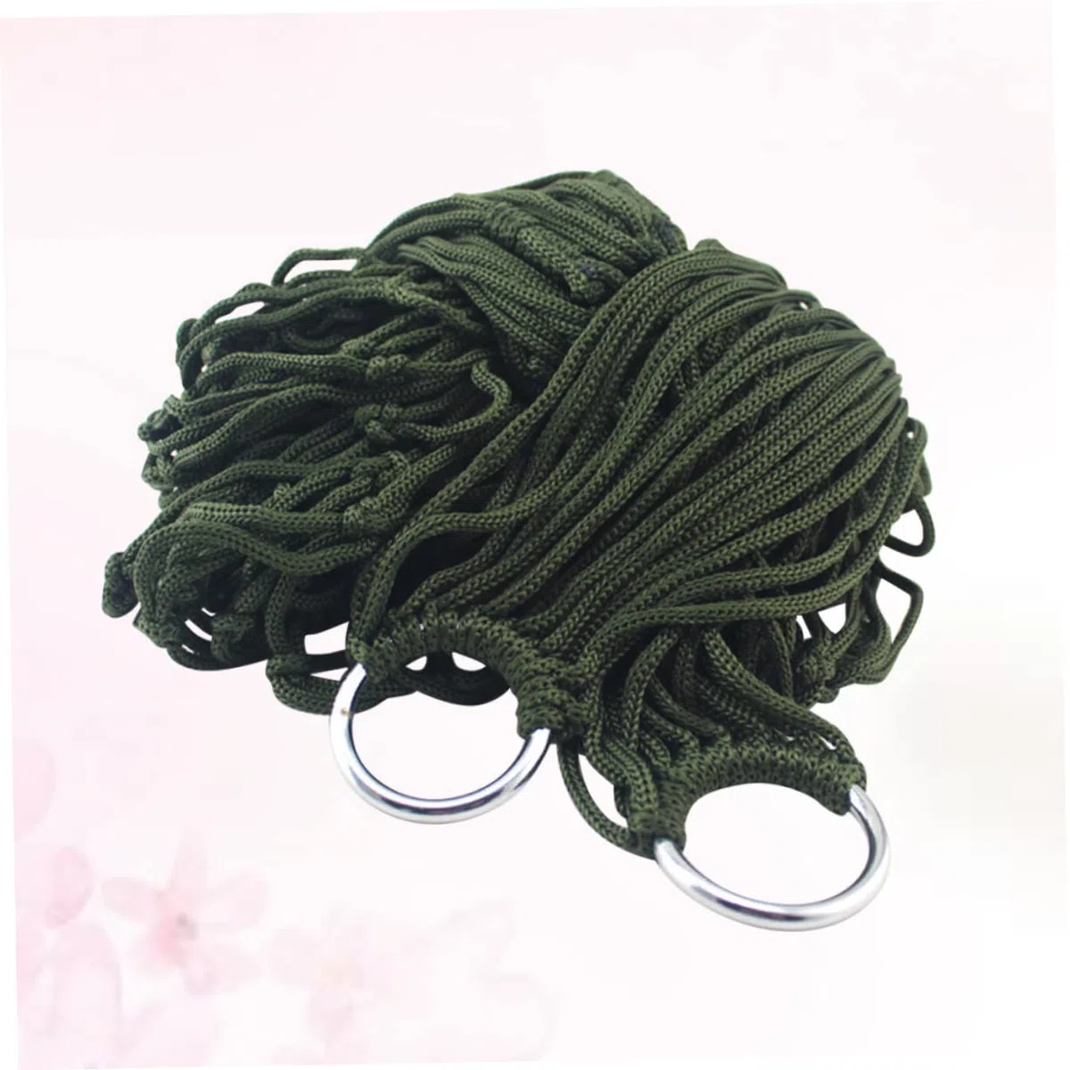 BESPORTBLE 4pezzi Hammock Portatile Nylon Resistente Letto Sospeso per attività Outdoor per Campeggio Escursionismo e Relax Giardino
