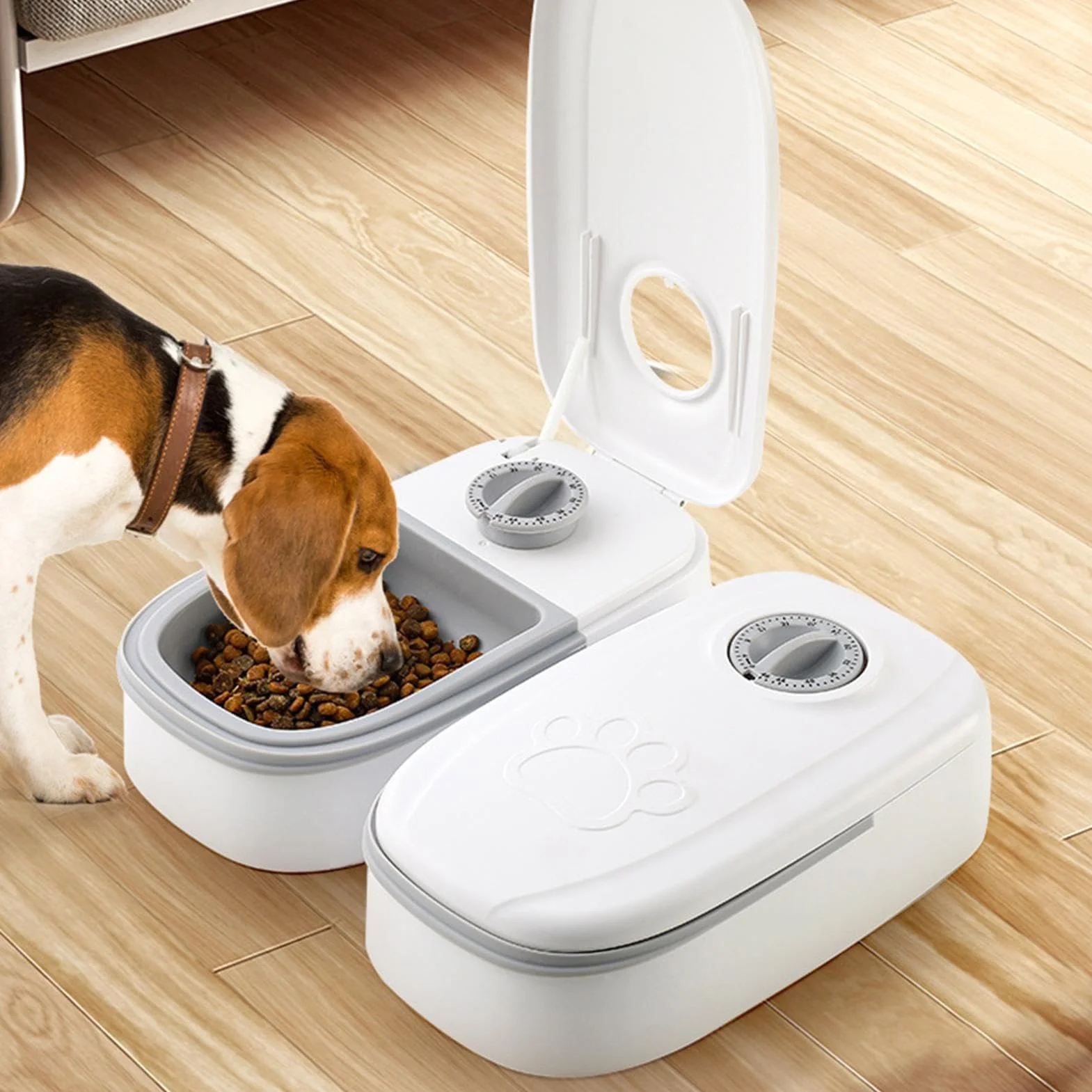 Ciotole per animali domestici, Distributore automatico di cibo for gatti - Contenitore for for cani for e, secco umido