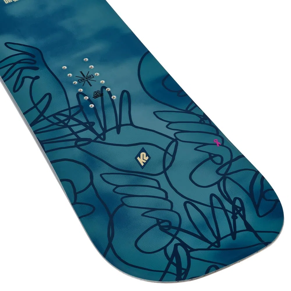 K2 - Tavola da snowboard Dreamsicle Blu da donna - Blu