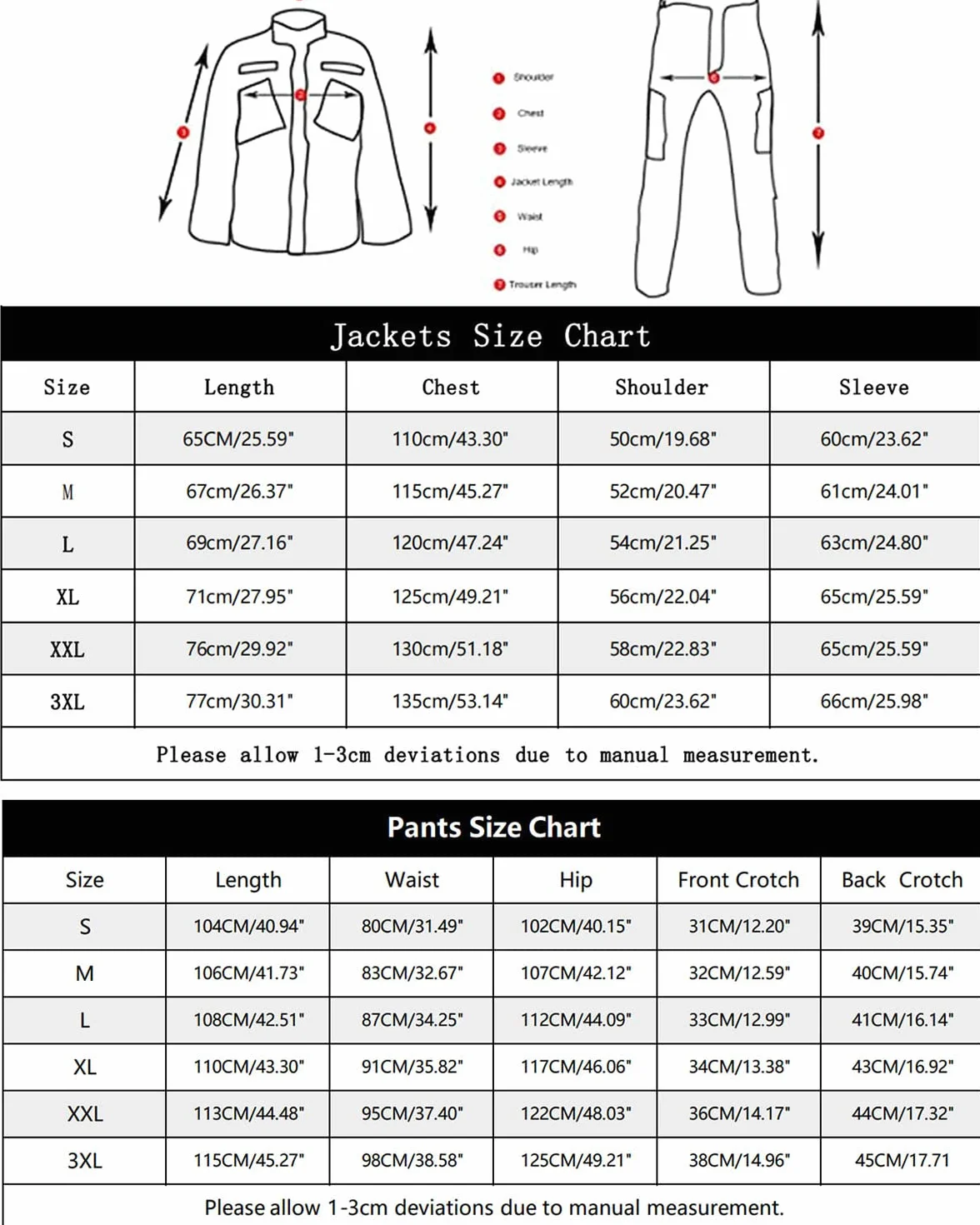 Czen Giacca e Pantaloni Tattici da Uomo Tuta da Combattimento Tuta Militare Camo Uniforme da Caccia 2 Pezzi Set Army Multicam Apparel Suit