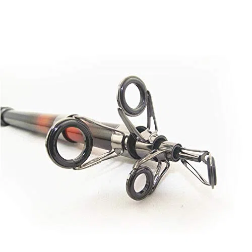 Carbon telescopiche Canne da Pesca Spinning 2.1M 2.7m Canna da Pesca di filatura Rod Sea Fishing Tackle Feeder Canna da Pesca (Size : 2.4 m)