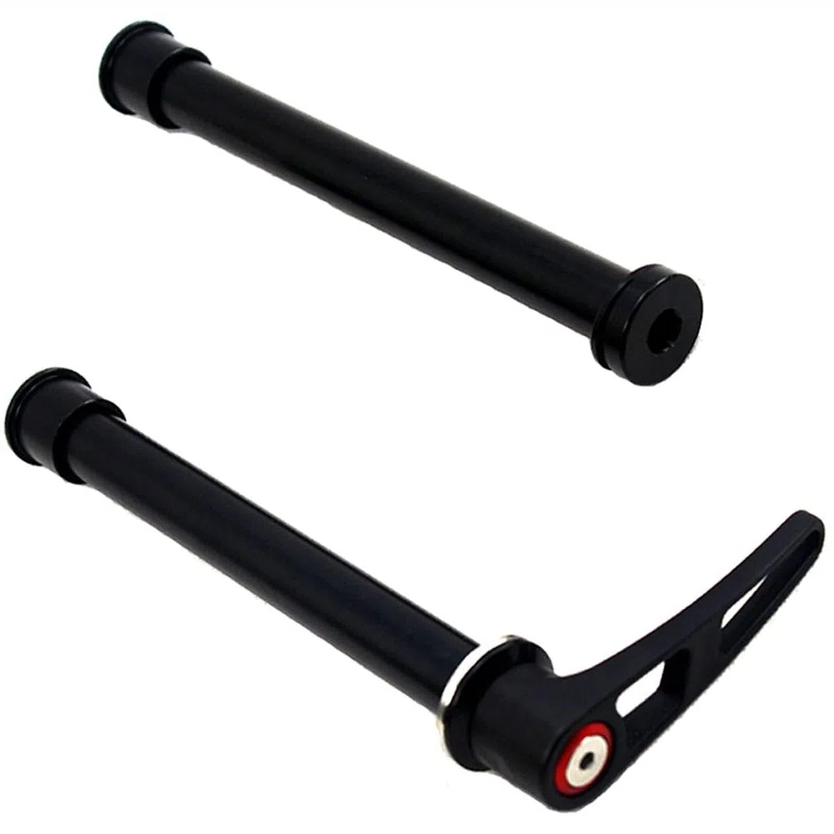 Rilasci Rapidi Per Bicicletta Spiedini for mozzo ruota bici 15x110 spiedo perno passante anteriore for forcella MTB bicicletta da strada asse 15 x 110 con dado di bloccaggio lunghezza 156-158 mm