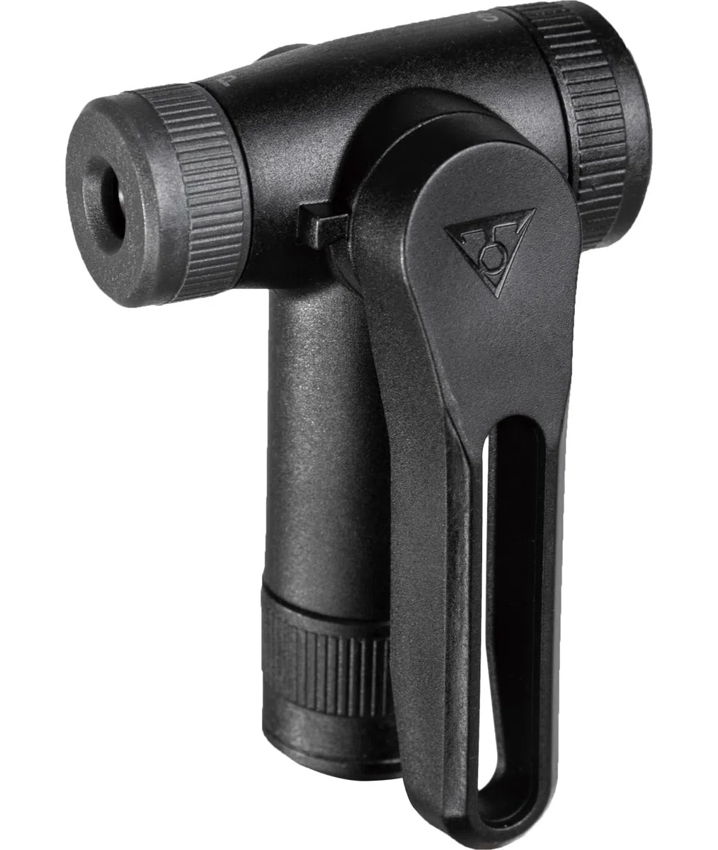 Topeak JoeBlow Sport Digital 2.0, pompa da pavimento per bici, manometro digitale LED, 160 PSI, testa TwinHead DX5 per Presta, Schrader e Dunlop