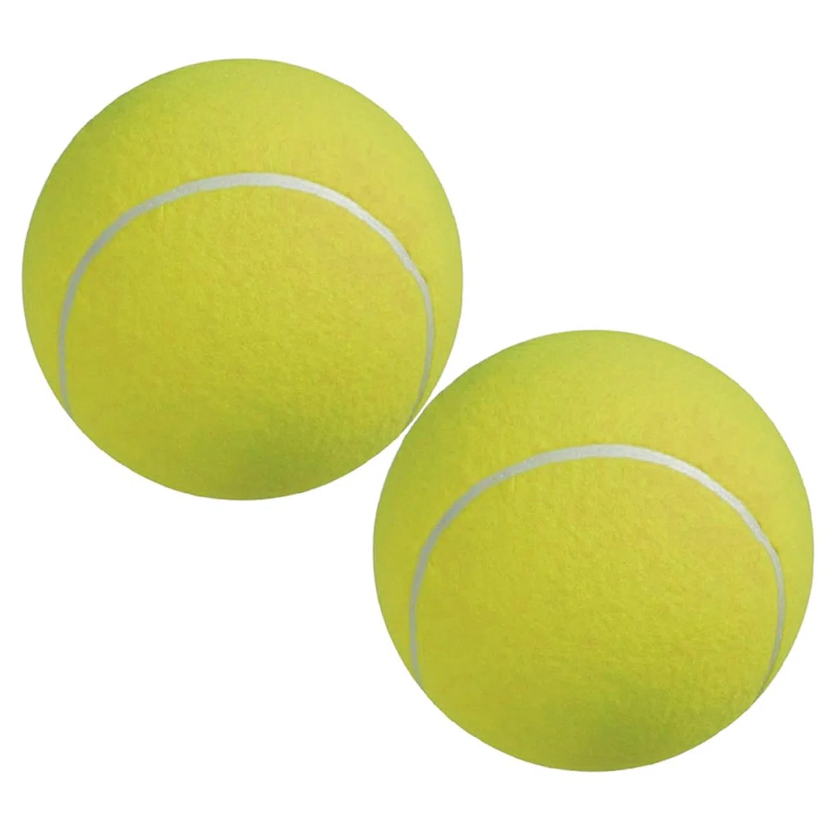 Abaodam 2pezzi Palla da Tennis Gigante da Gonfiabile Giocattolo per Animali Domestici con Ago Gas per Uso Esterno