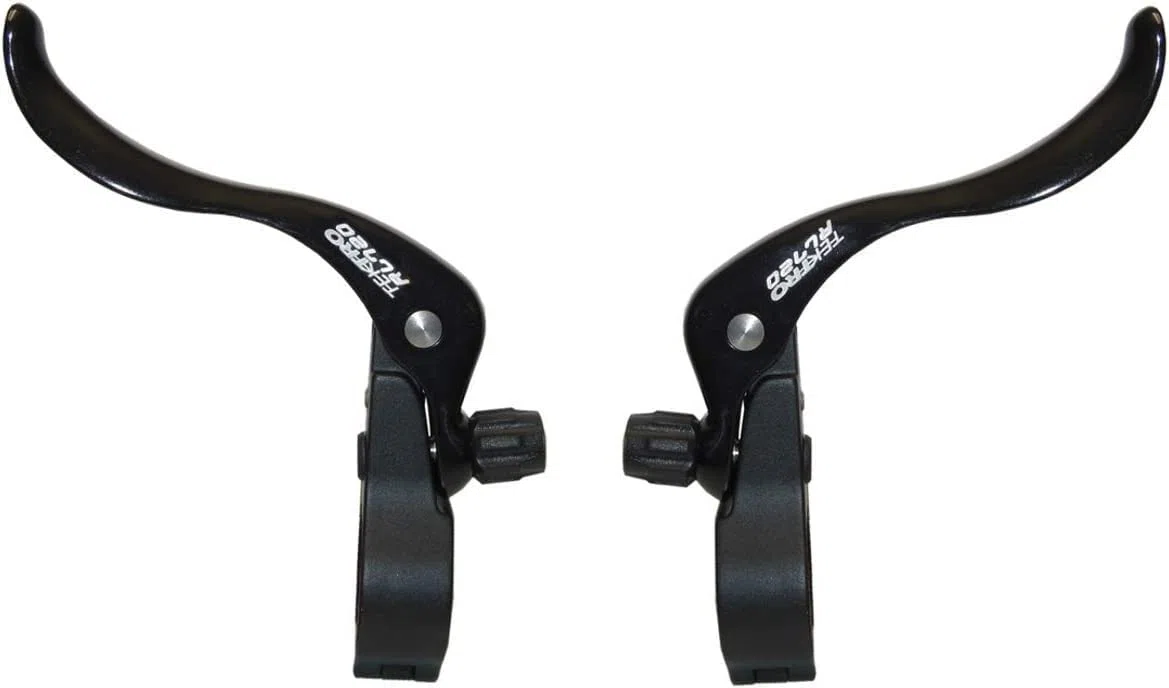 TEKTRO Levier frein ciclocross RL721, la coppia, 31.8 mm, nero