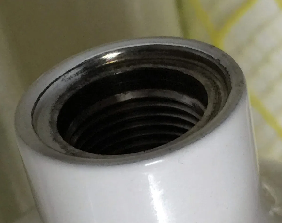 Bottiglia in acciaio per immersioni, 4 litri, 200 bar, diametro 114 mm, senza valvola