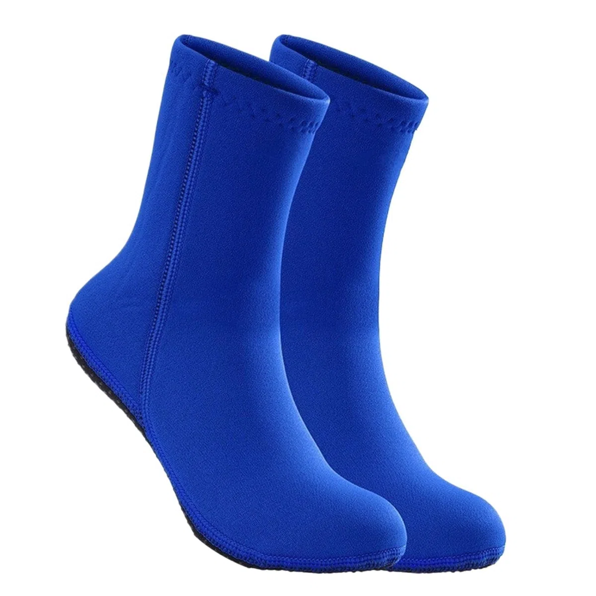 Calzini in Neoprene Calzini da sub for adulti e bambini, in neoprene 3,0 mm, termici, antifreddo, antiscivolo, for pesca subacquea, snorkeling, nuoto, spiaggia(Blue,XS(old))