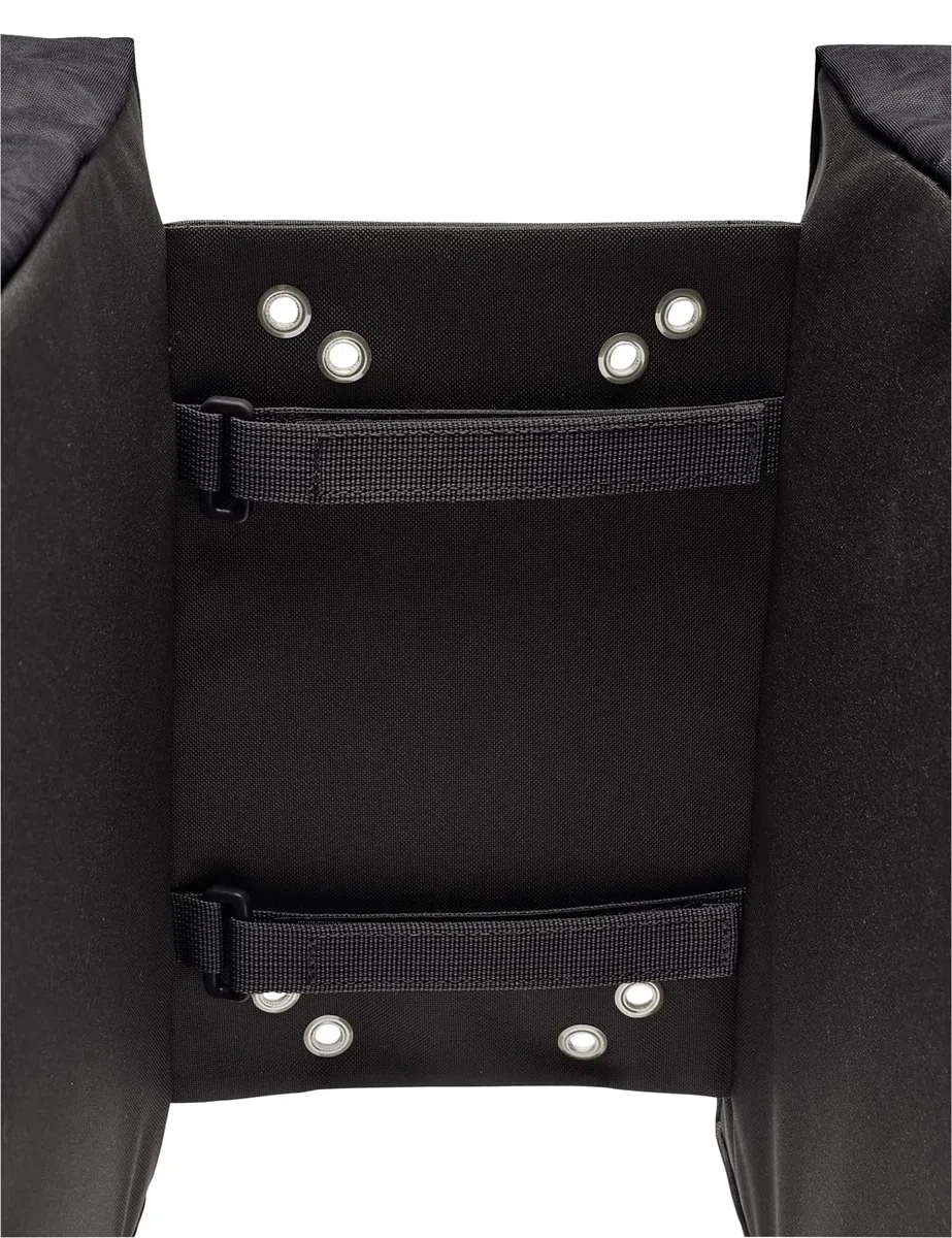 VAUDE TwinZipper – Doppia borsa posteriore per bicicletta da 48 litri – inclusa copertura antipioggia