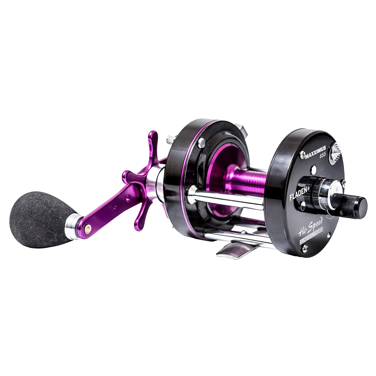 Fladen Maxximus 6500 - Mulinello da pesca a moltiplicatore ad alta velocità