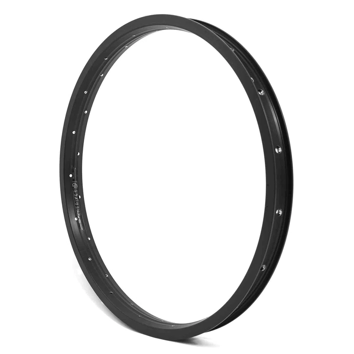 KHE MVP - Cerchione per BMX DD, 20 pollici, in alluminio, T6, solo 420 g, 36 fori, larghezza 35 mm, nero