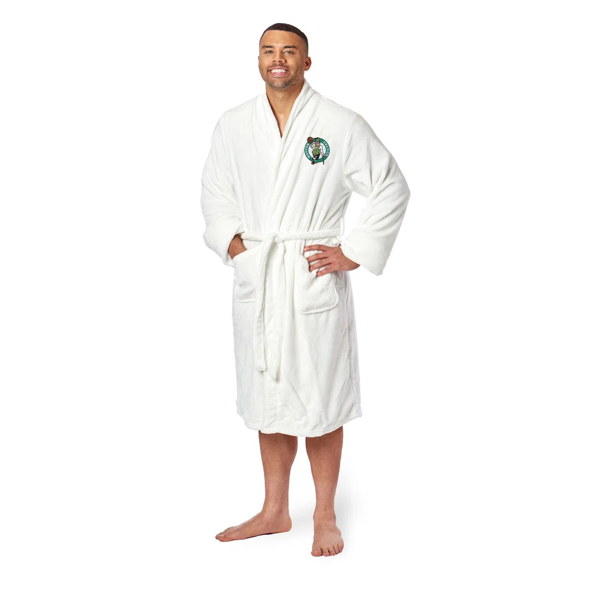 Northwest Nhl Men's Silk Touch Bathrobe, Large/X-large NHL Boston Bruins - Accappatoio da uomo, in seta, taglia L/XL Unisex - Adulto (Pacco da 1)