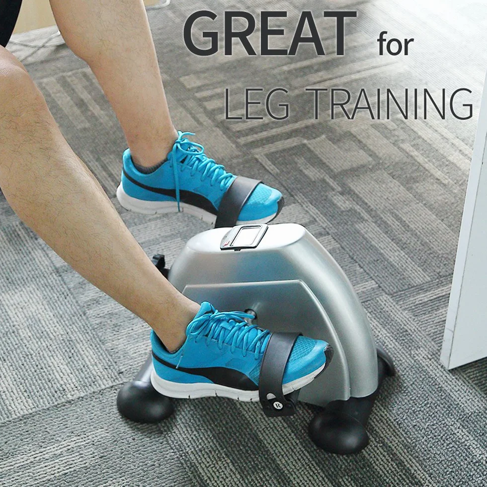 Mini Exercise Bike Portable Home Pedal Exerciser Gym Fitness Leg Arm
