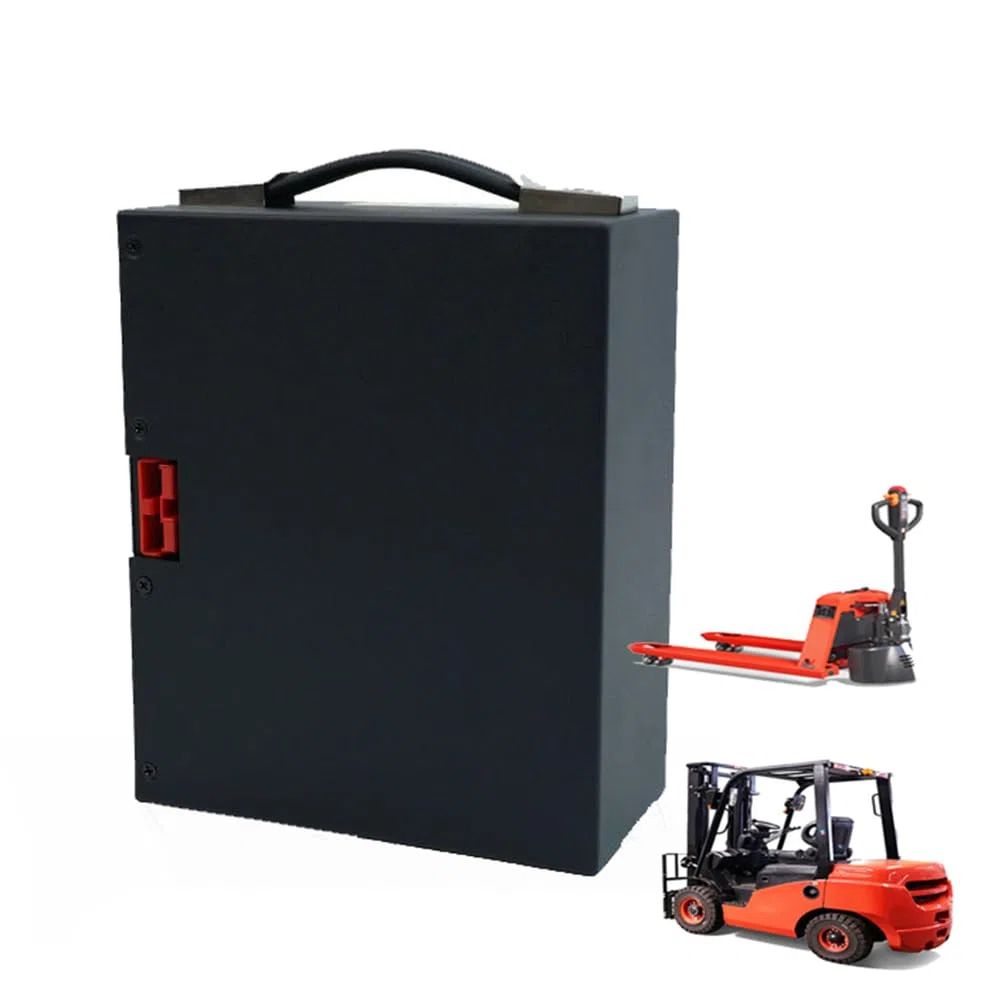 Transpallet Elettrico da 48 V 10 Ah 15 Ah Batteria al Litio Ferro fosfato LiFePO4 Carrelli di carico e Scarico da 48 Volt Pacco Batteria per carrelli elevatori manuali