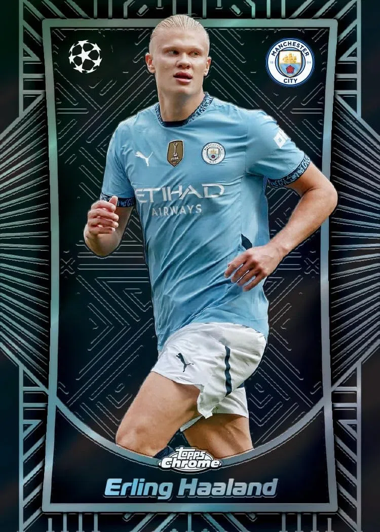 2024-25 Topps Chrome UEFA Club Competizioni - Value Box