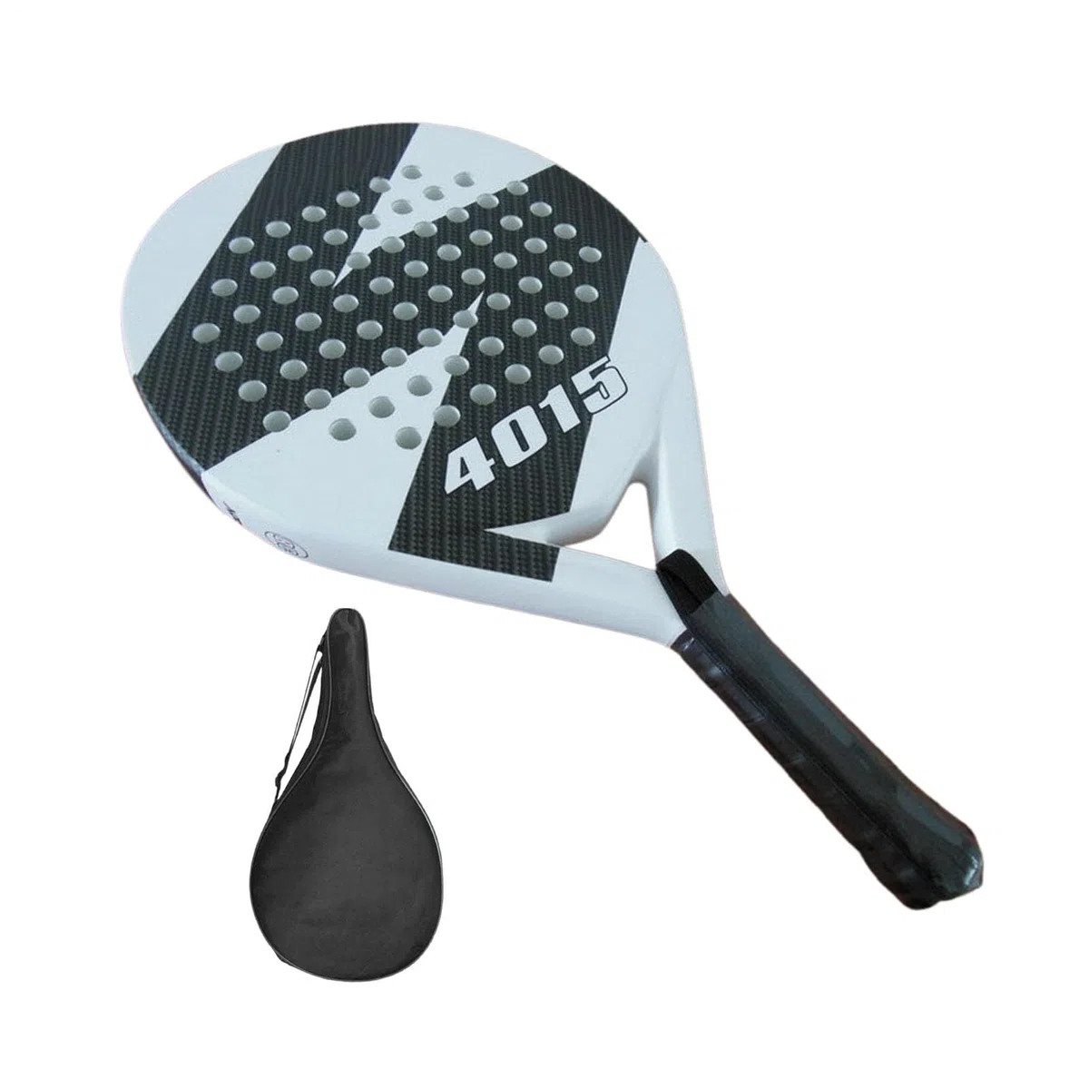 Beachs - Racchetta da tennis professionale per paddle da tennis, leggera e morbida, racchetta da tennis anti-pagaia per uomo e donna