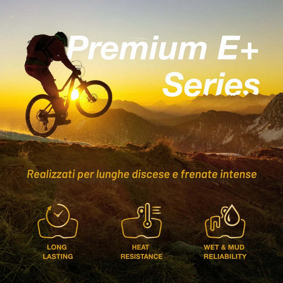 TOP BRAKE Pastiglie per freni a disco compatibili con MAGURA 4 pistoni MT5/MT7/MT5e/MT Thirty | MTB/eMTB/Downhill/Enduro/Trail