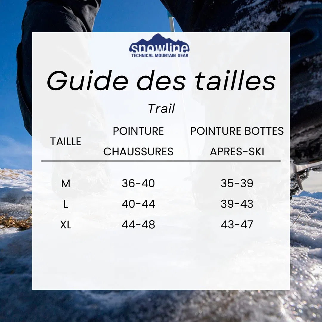 Snowline Chainsen Trail - Catene per Scarpe. Unisex Adulto