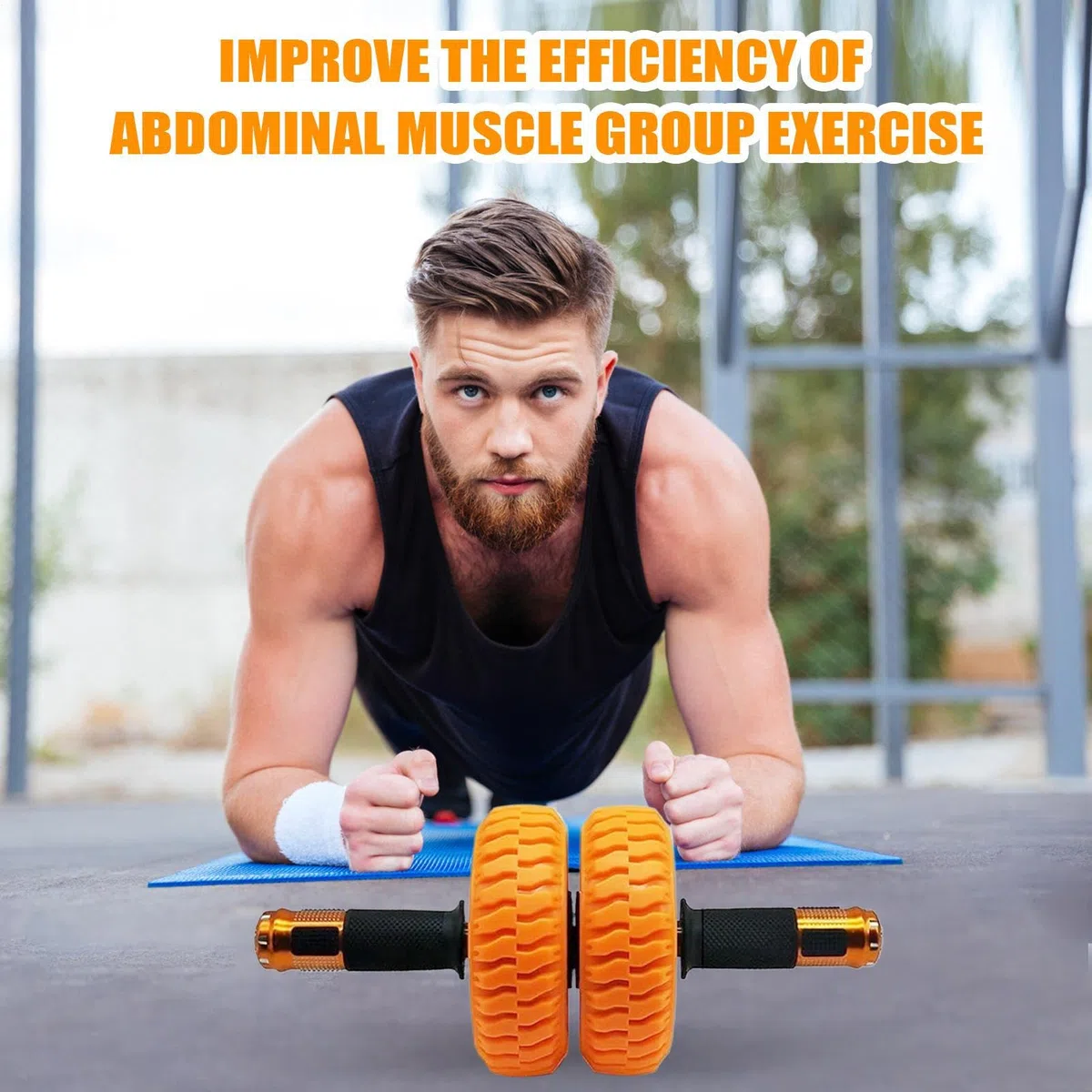 Ruota Addominale Ab Roller Attrezzo Allenamento Addominali Casa Fitness | Attrezzo Per Addominali E Core Da 15 Cm Da Palestra In Casa Interno Esterno Viaggio Donne Famiglia Ufficio Pavimento Corti