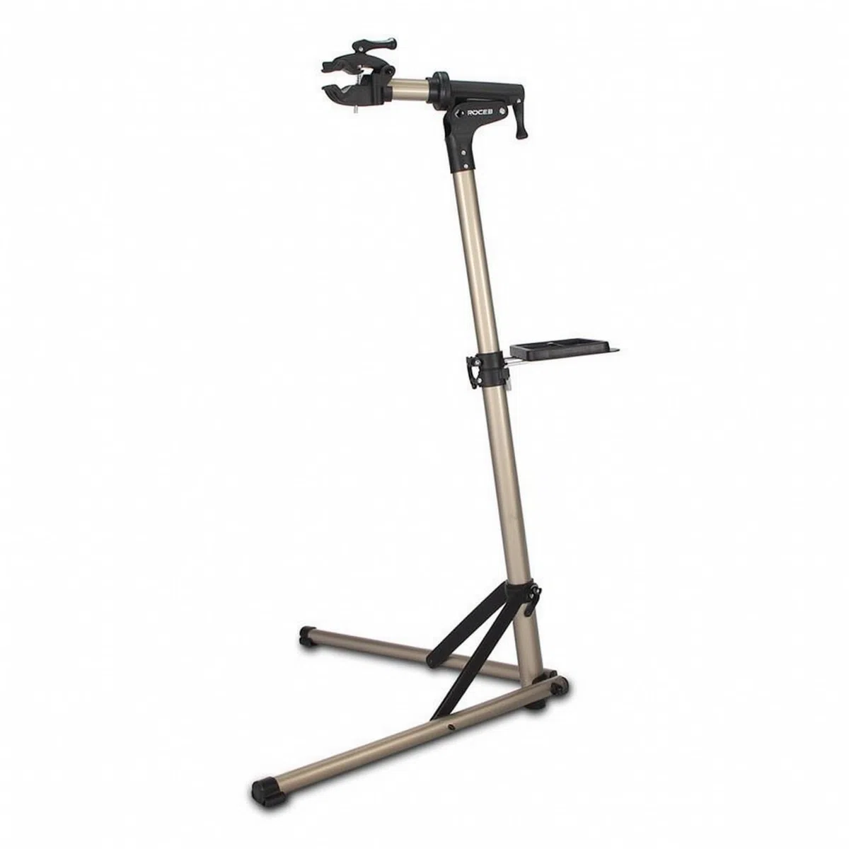 kowaku Cavalletto Manutenzione Bici con Vassoio Regolabile Supporto Manutenzione Bicicletta Stabile Attrezzatura per Meccanici di Biciclette, Officina