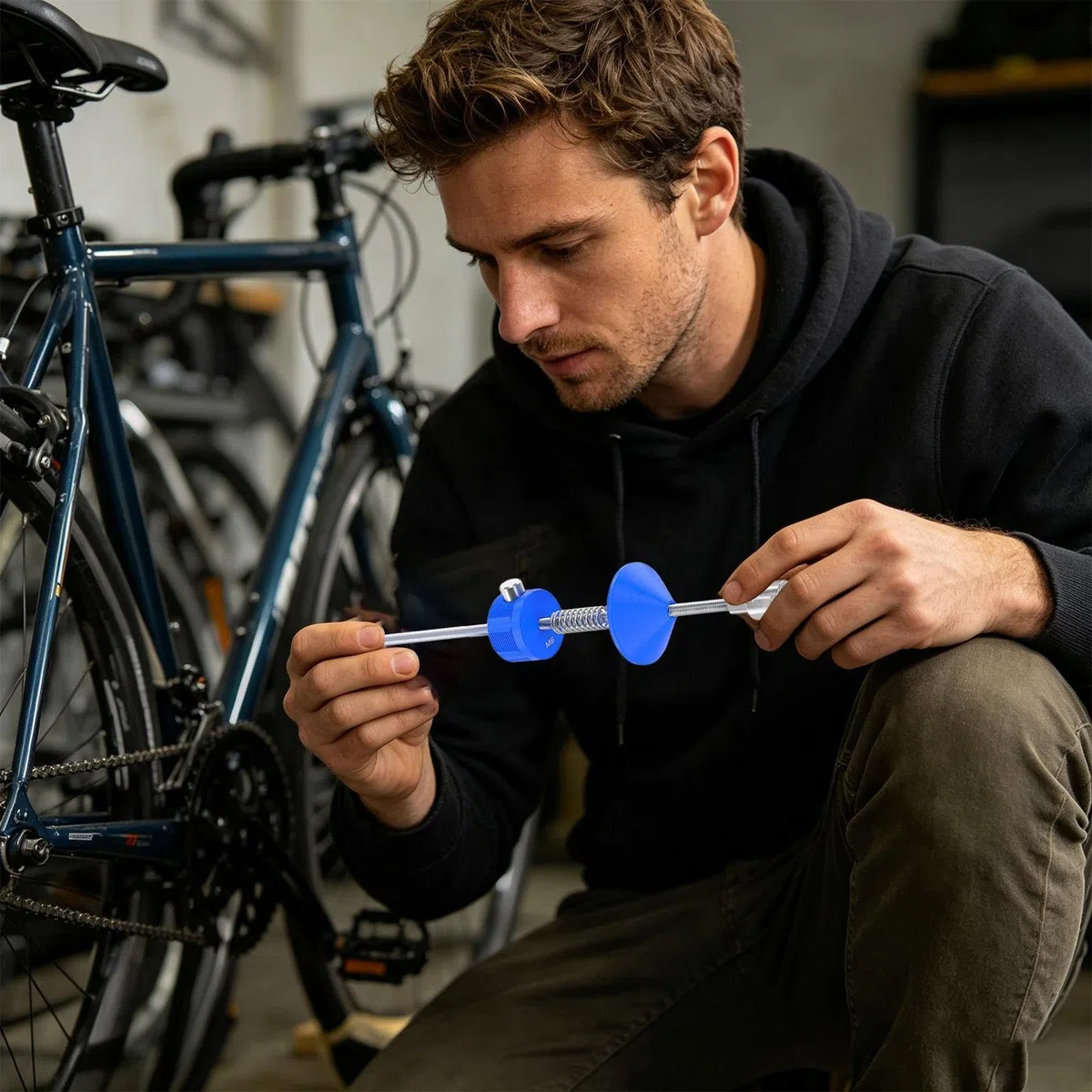 Estrattore Guarnitura Bici Chiave per Manutenzione Rapida | Attrezzo Manutenzione Bici per Staffa Pedale Ciclismo Strada Officina