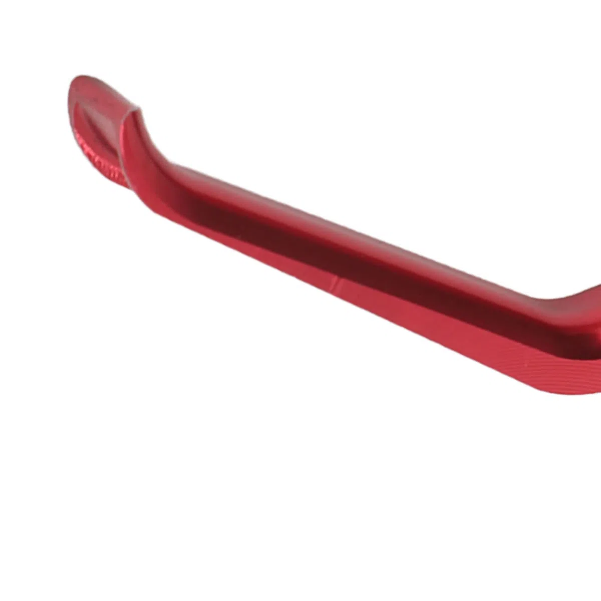 Maniglia del freno cava Leva del freno della bici da strada in lega di alluminio leggera CNC per regolazione delle leve del freno della bici del manubrio da 22,2 mm (Rossa)